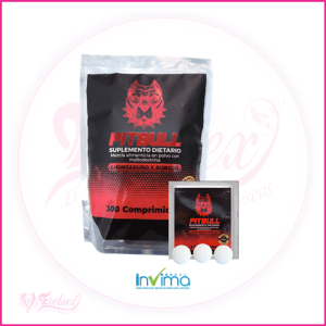 PITBULL  BOLSA *100 SACHETS DE 3 COMPRIMIDOS