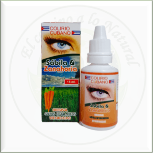 COLIRIO SABILA Y ZANAHORIA *15 ML